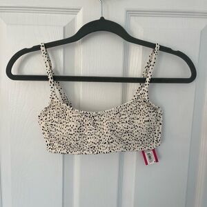 Spotted bathing suit